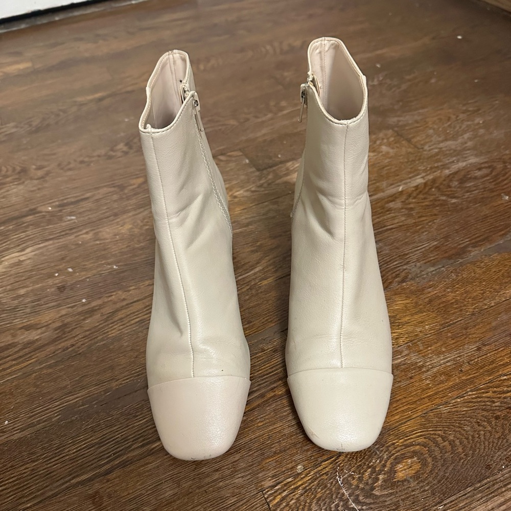 Zara cream/beige heels